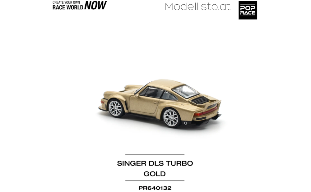 PR640132 Pop Race Porsche 911 Singer DLS Turbo (Road), gold